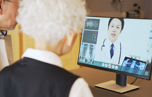 オンライン診療の様子 イメージ写真