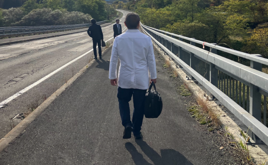 へき地医療 後藤医師が活動する様子